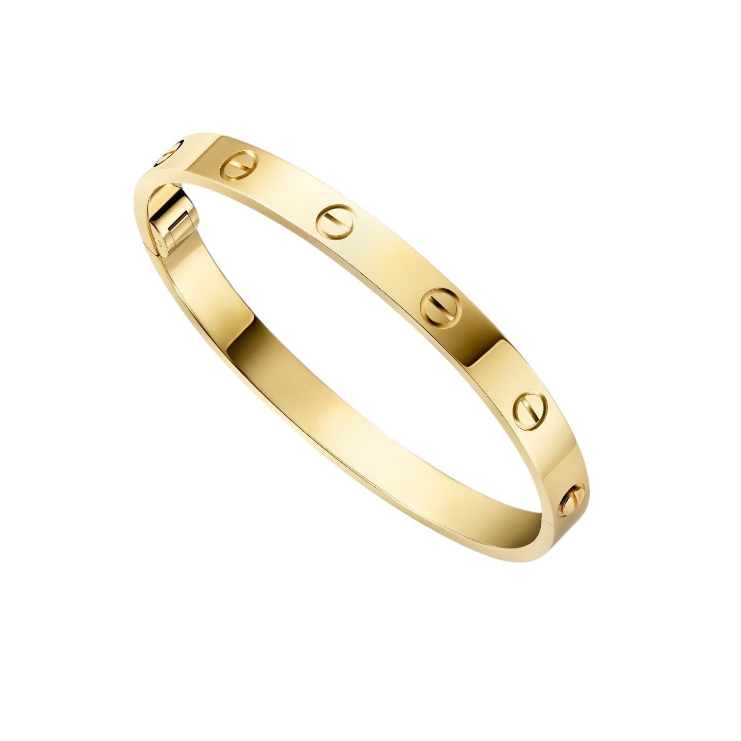 [KELA]CLASSIC 6.1MM LOVE SINGLE-SCREW CLOSURE BANGLE