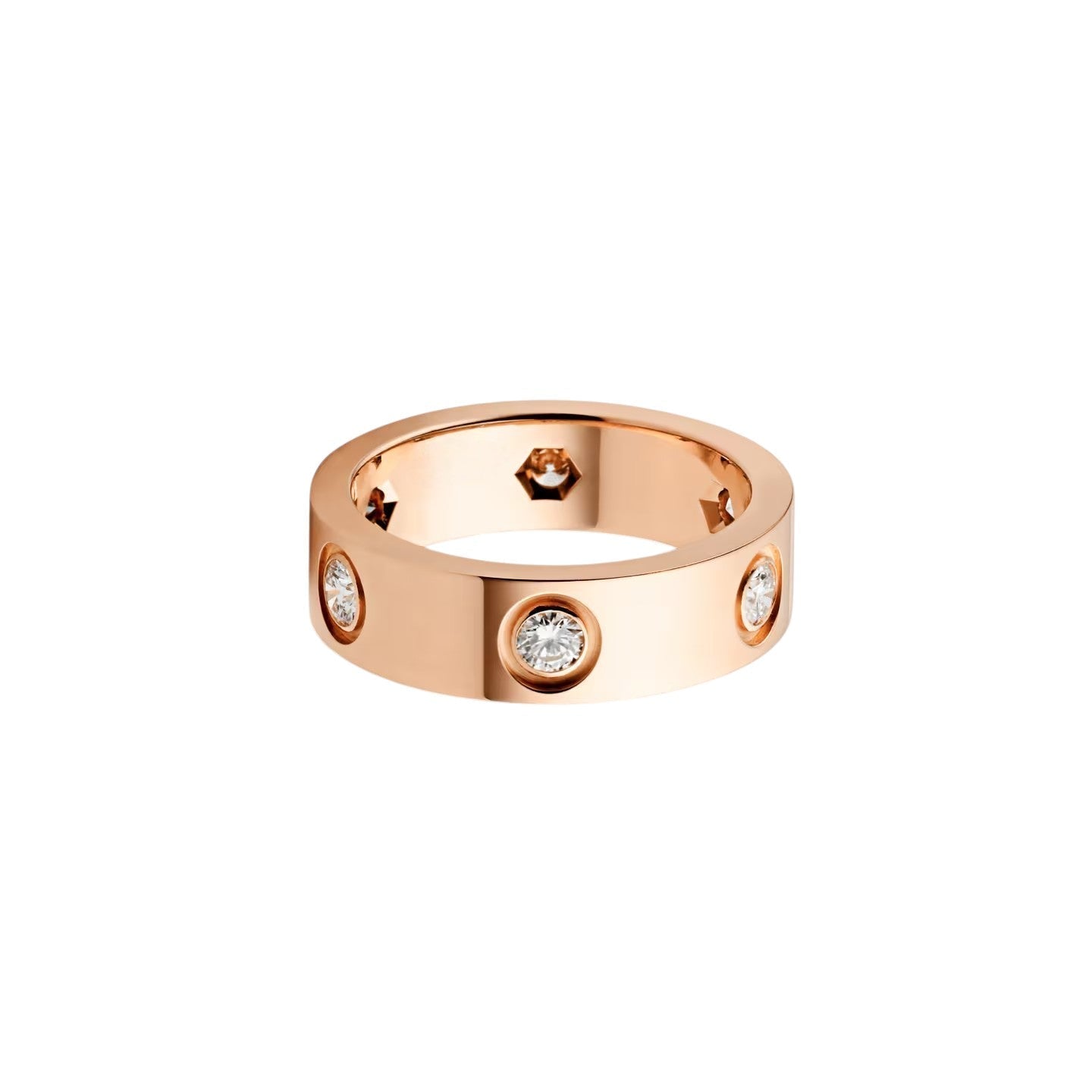 [KELA]LOVE 5.5MM 6 DIAMONDS RING