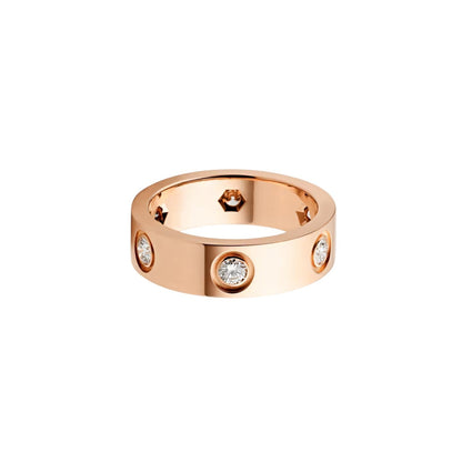 [KELA]LOVE 5.5MM 6 DIAMONDS RING