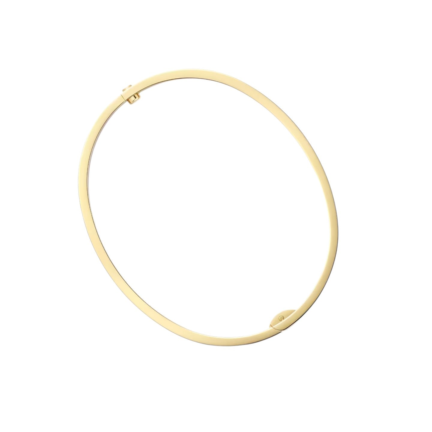 [KELA]CLASSIC 6.1MM LOVE SINGLE-SCREW CLOSURE BANGLE