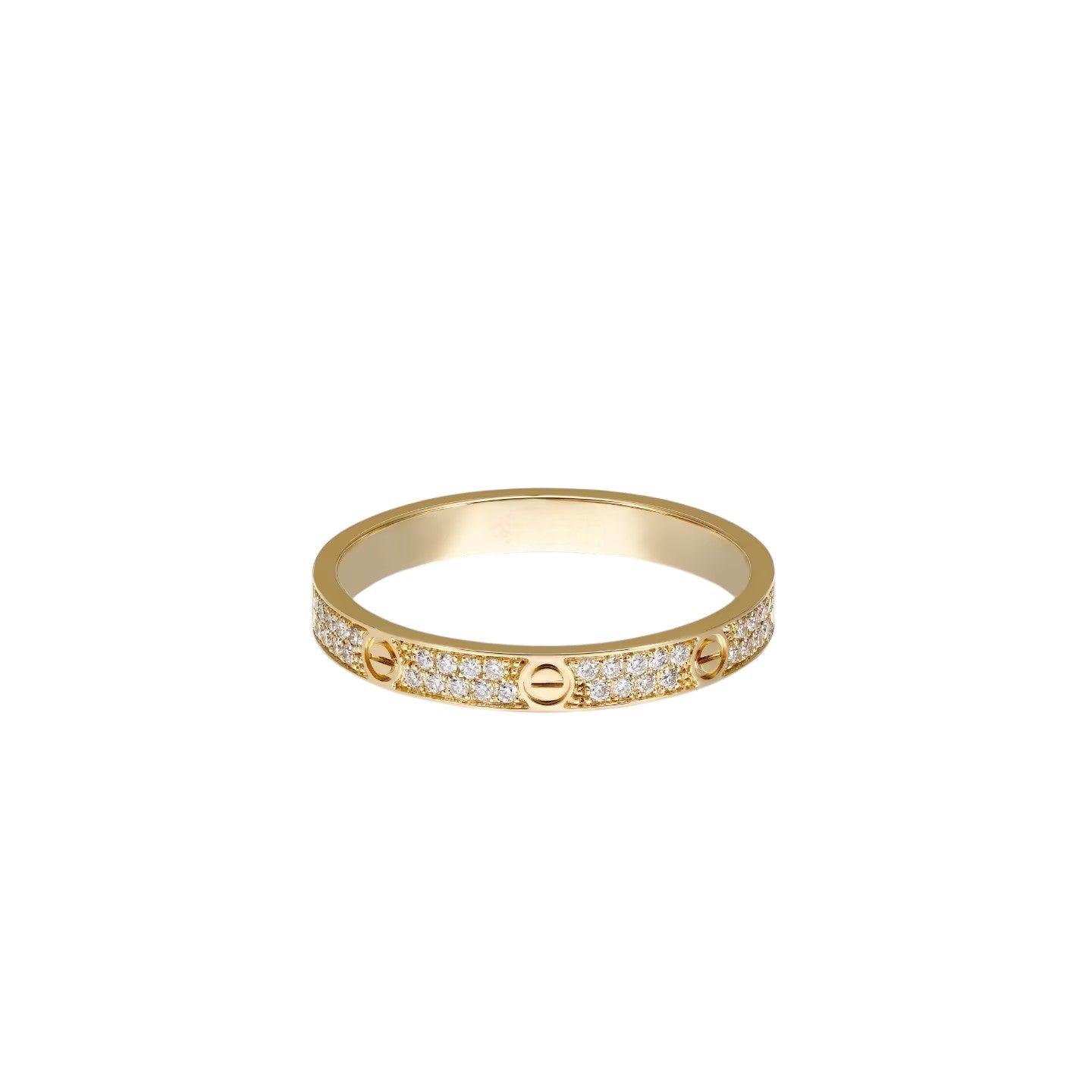 [KELA]LOVE 2.6MM PAVÉ DIAMOND RING