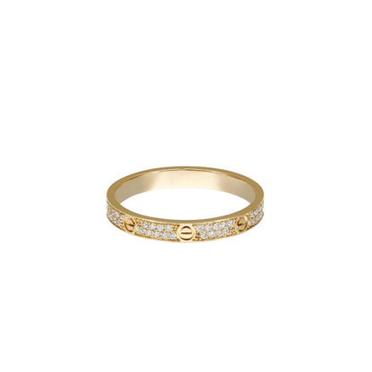 [KELA]LOVE 2.6MM PAVÉ DIAMOND RING
