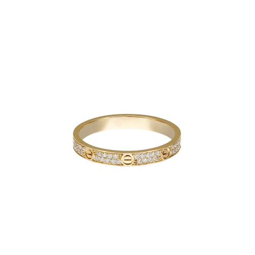 [KELA]LOVE 2.6MM PAVÉ DIAMOND RING