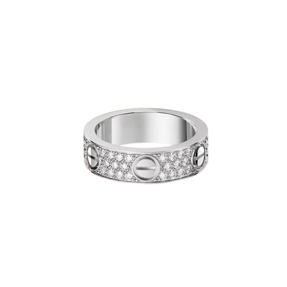 [KELA]LOVE 5.5MM FULL-PAVÉ DIAMOND RING