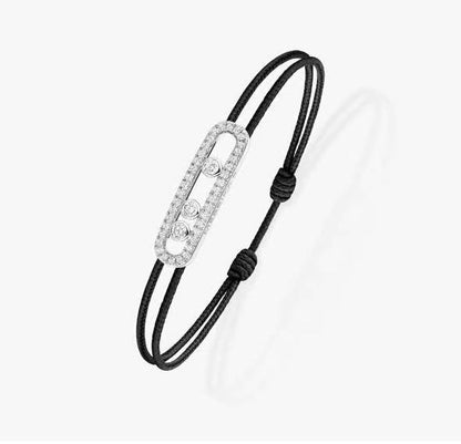 [KELA]CARE(S) PAVÉ CORD BRACELET