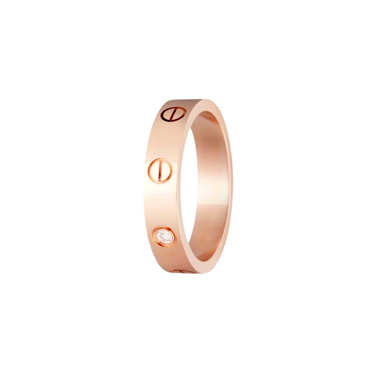 [KELA]LOVE 4MM 1 DIAMOND RING