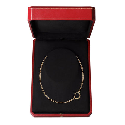 [KELA]CLOU DIAMOND NAIL PENDANT NECKLACE