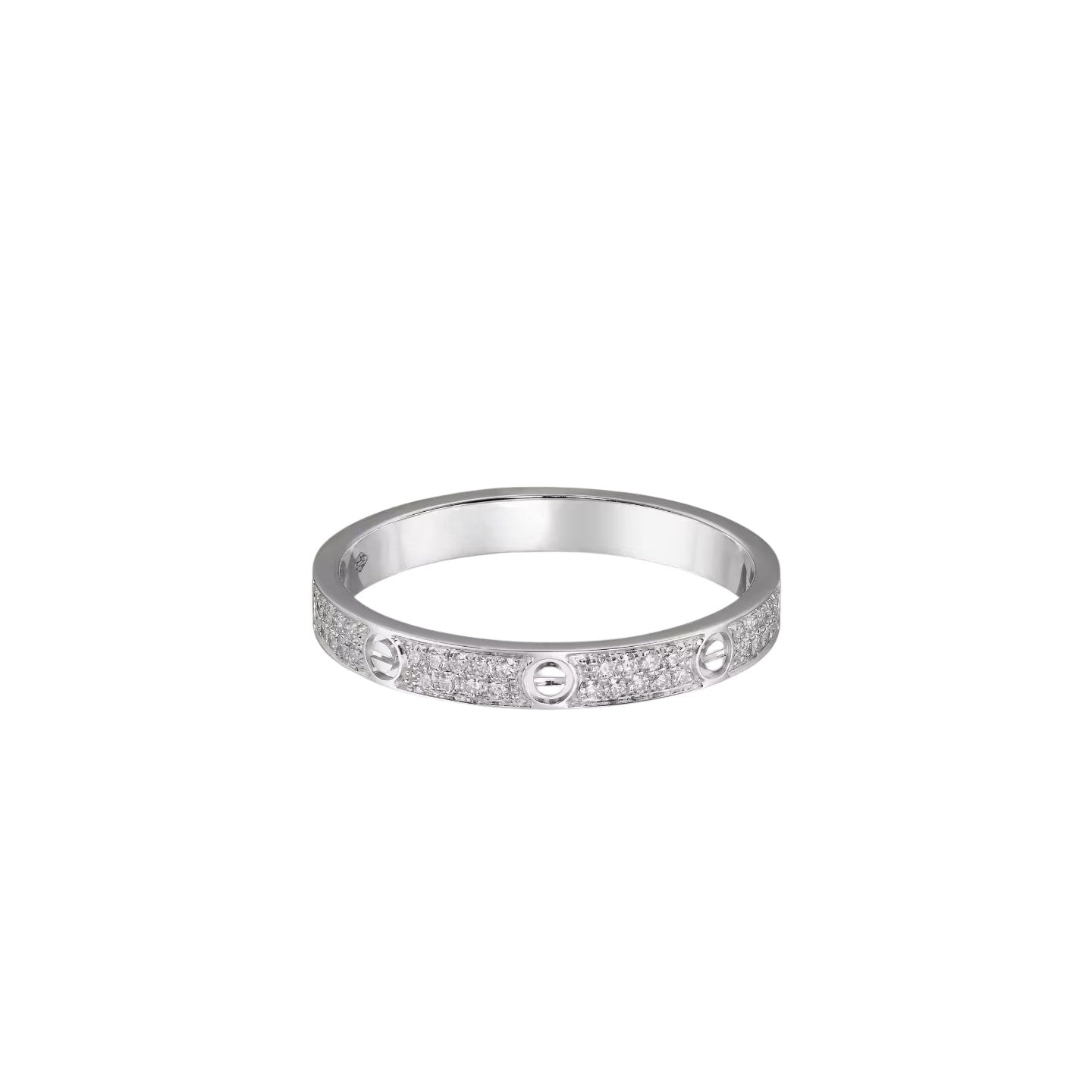 [KELA]LOVE 2.6MM PAVÉ DIAMOND RING