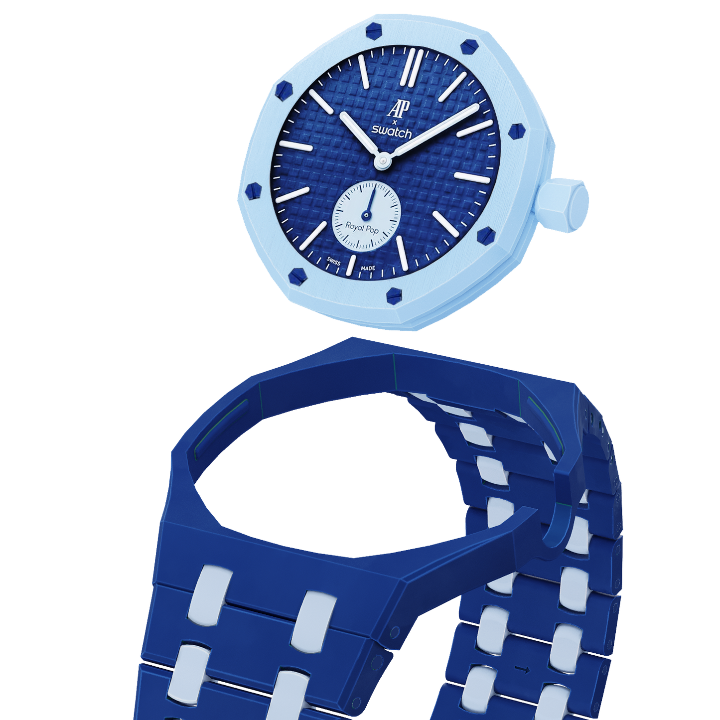 [KELA]Royal Oak Pop Exclusive Bioceramic Case & Bioceramic Strap Mix Color