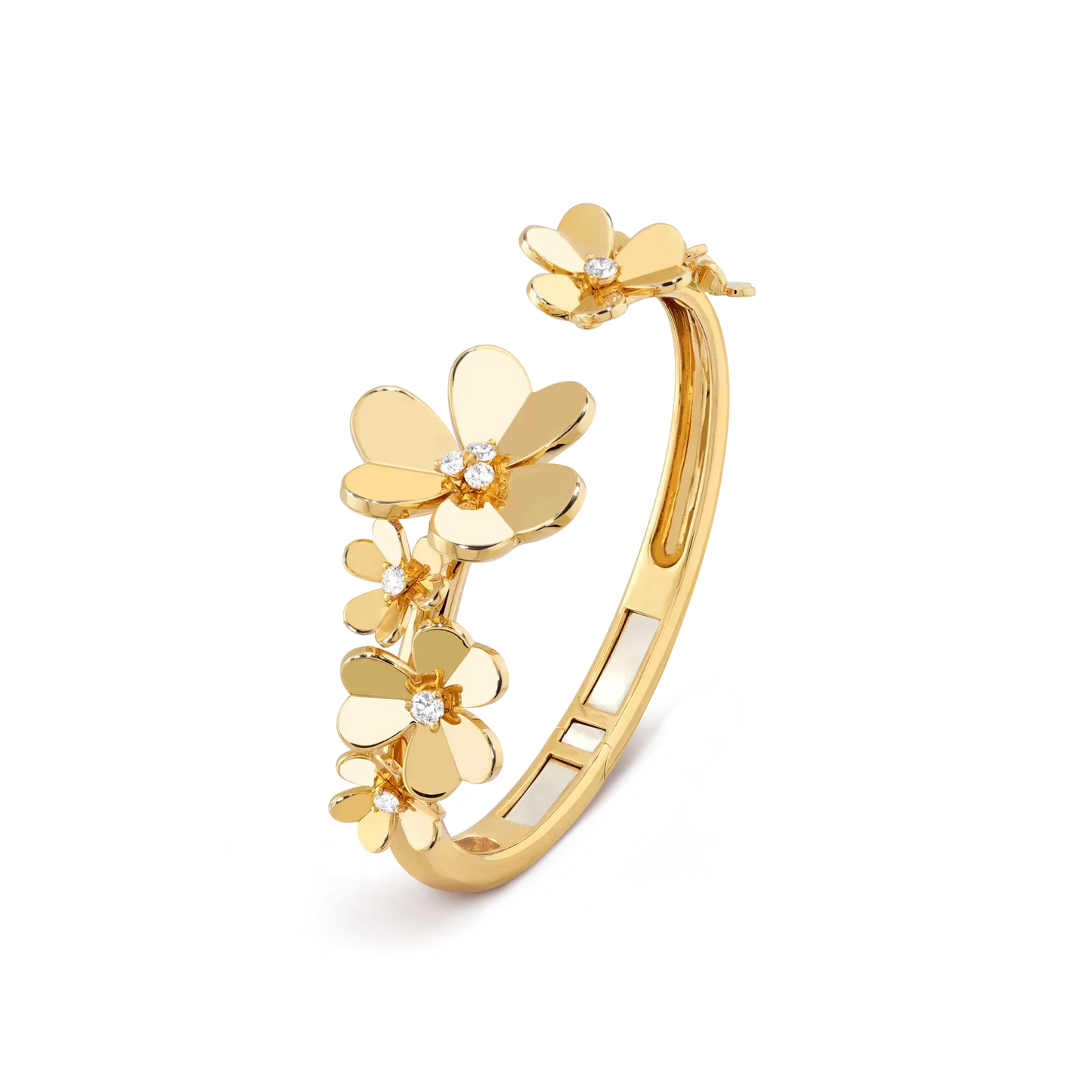 [KELA]LUMINOUS BLOSSOM OPEN BANGLE