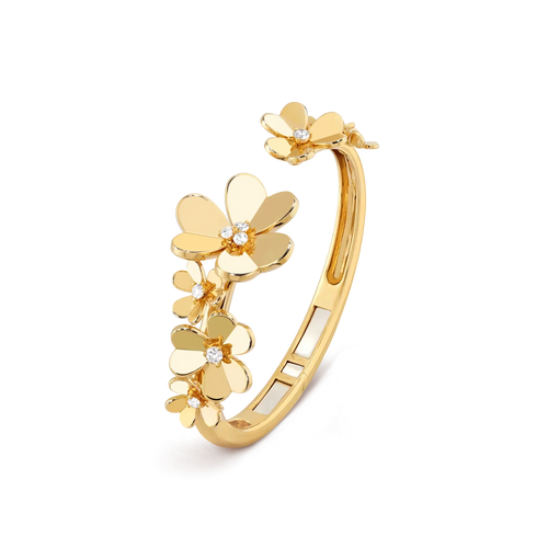 [KELA]LUMINOUS BLOSSOM OPEN BANGLE