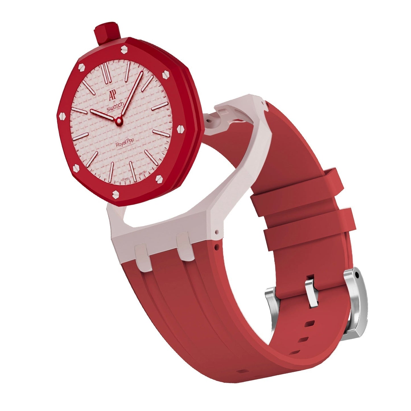 [KELA]Royal Oak Pop Exclusive Bioceramic Case & Silicone Strap Mix Color