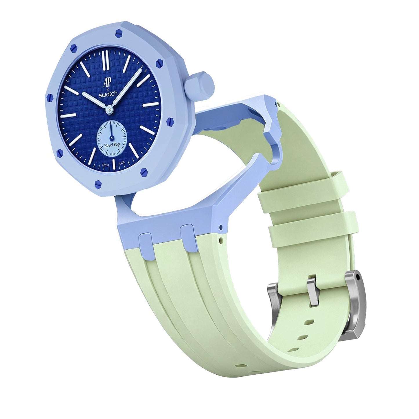 [KELA]Royal Oak Pop Exclusive Bioceramic Case & Silicone Strap Mix Color