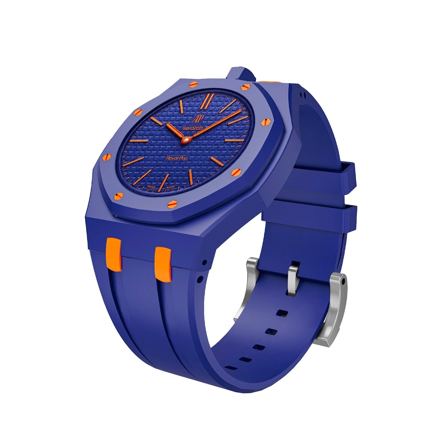 [KELA]Royal Oak Pop Exclusive Bioceramic Case & Silicone Strap Mix Color