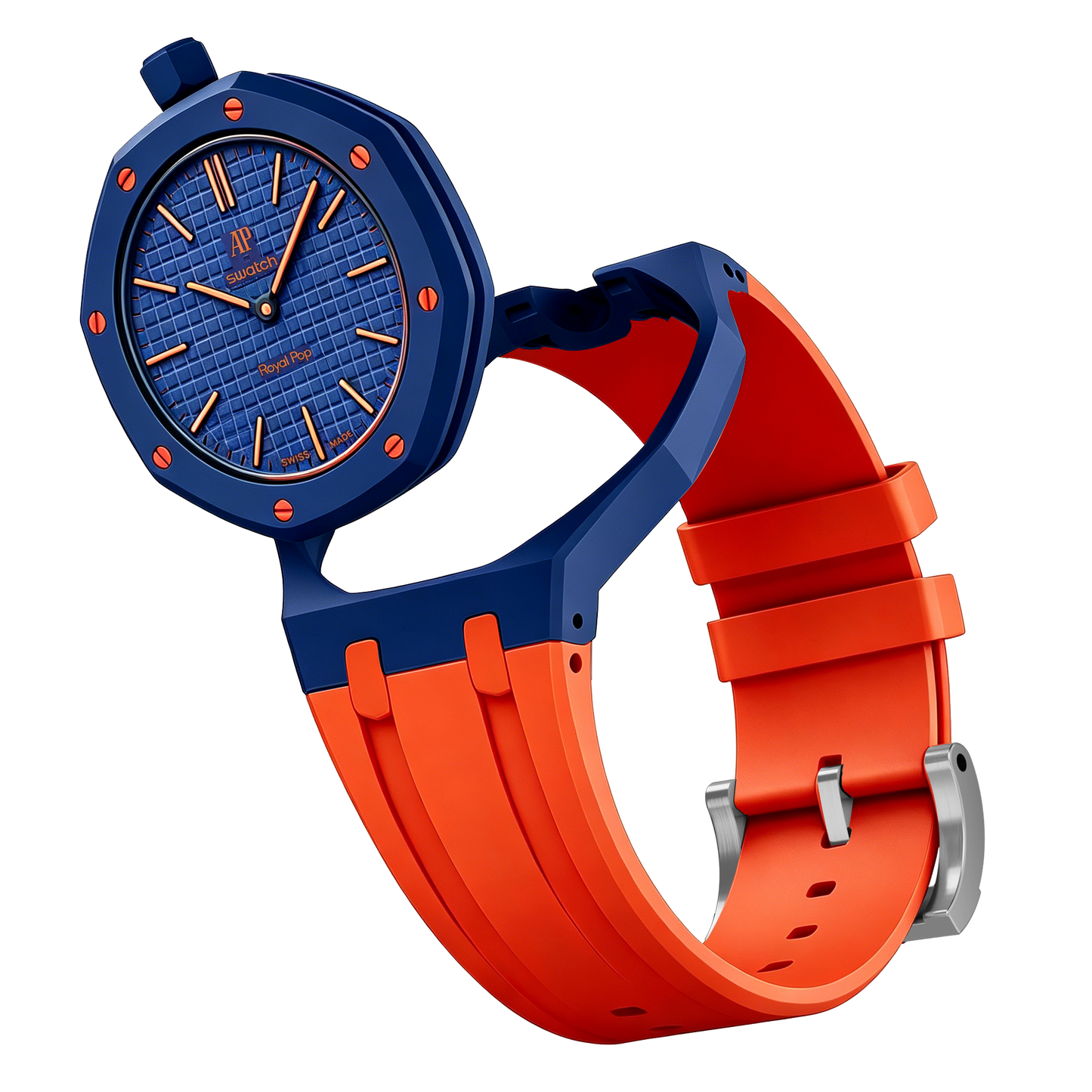 [KELA]Royal Oak Pop Exclusive Bioceramic Case & Silicone Strap Mix Color