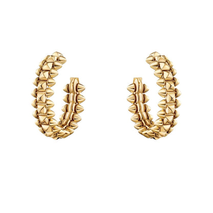 [KELA]CLASH DE 6.4MM HOOP SMALL MODEL EARRINGS
