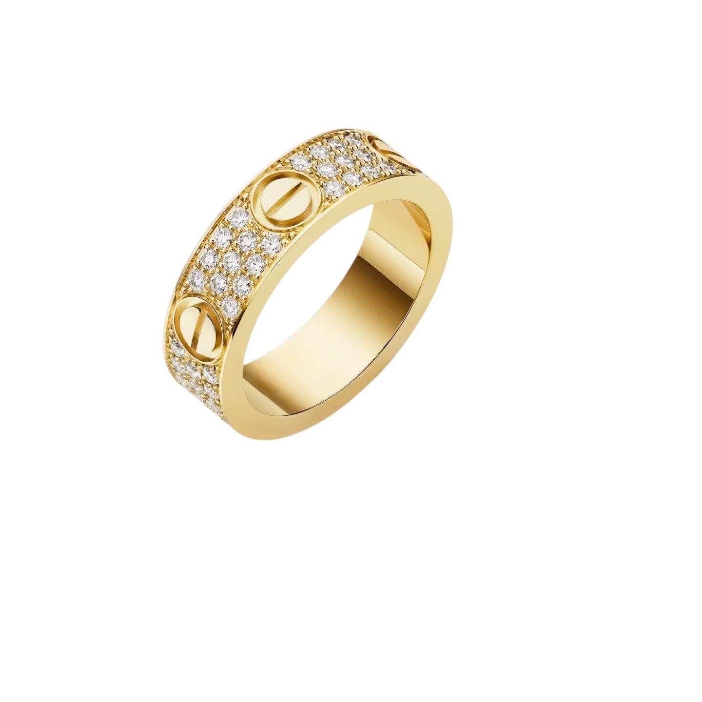 [KELA]LOVE 5.5MM FULL-PAVÉ DIAMOND RING