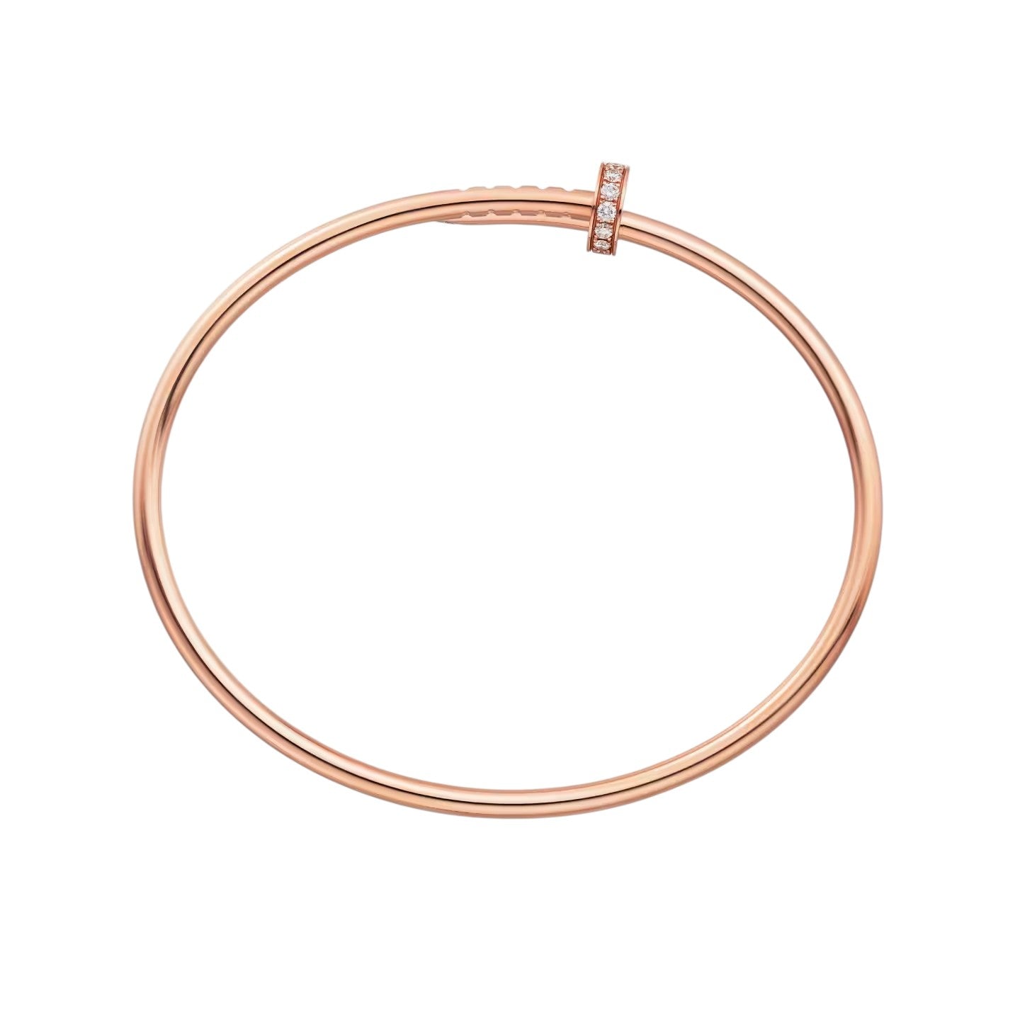 [KELA]JUSTE UN CLOU 2.5MM SMALL MODEL DIAMOND BANGLE