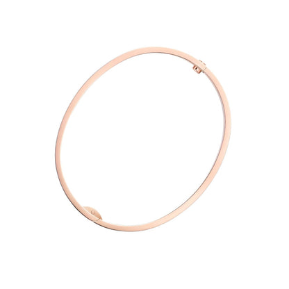 [KELA]CLASSIC 6.1MM LOVE SINGLE-SCREW CLOSURE BANGLE - 10-DIAMOND