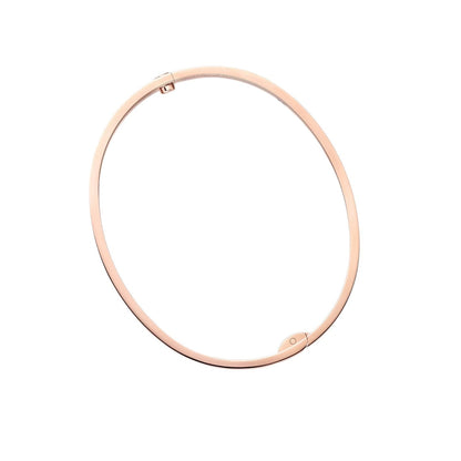 [KELA]CLASSIC 6.1MM LOVE SINGLE-SCREW CLOSURE BANGLE - 4-DIAMOND