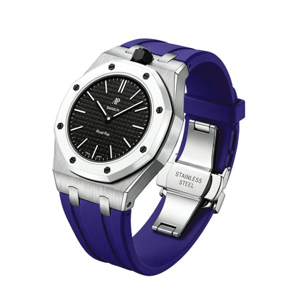 [KELA]Royal Oak Pop Exclusive Steel Case & Silicone Strap With Cradle