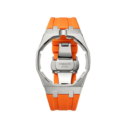 [KELA]Royal Oak Pop Exclusive Steel Case & Silicone Strap With Cradle