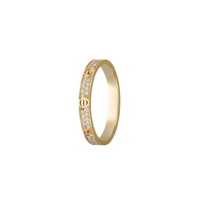 [KELA]LOVE 2.6MM PAVÉ DIAMOND RING