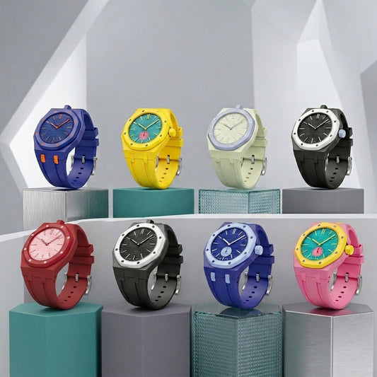 [KELA]ROYAL OAK POP EXCLUSIVE BIOCERAMIC CASE & SILICONE STRAP