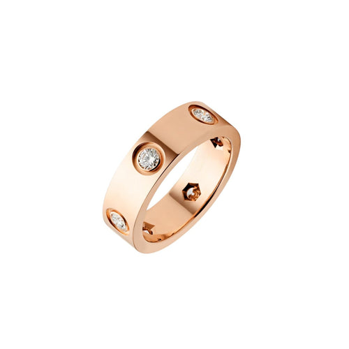 [KELA]LOVE 5.5MM 6 DIAMONDS RING