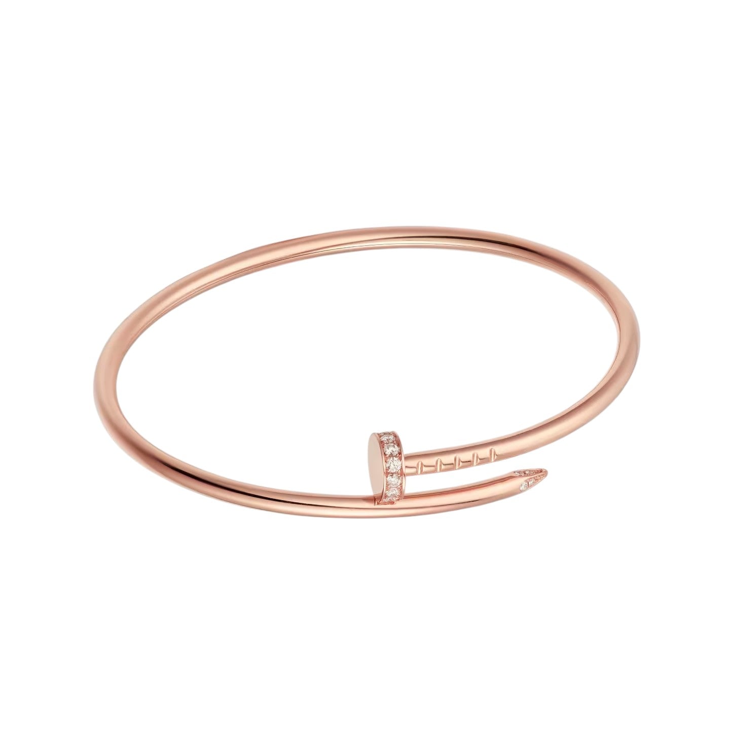 [KELA]JUSTE UN CLOU 2.5MM SMALL MODEL DIAMOND BANGLE