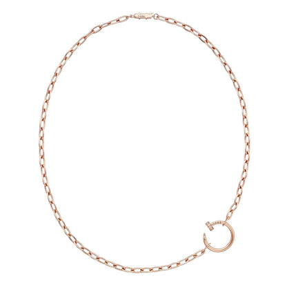 [KELA]CLOU DIAMOND NAIL PENDANT NECKLACE