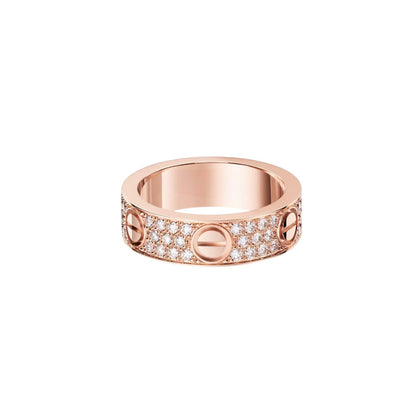 [KELA]LOVE 5.5MM FULL-PAVÉ DIAMOND RING