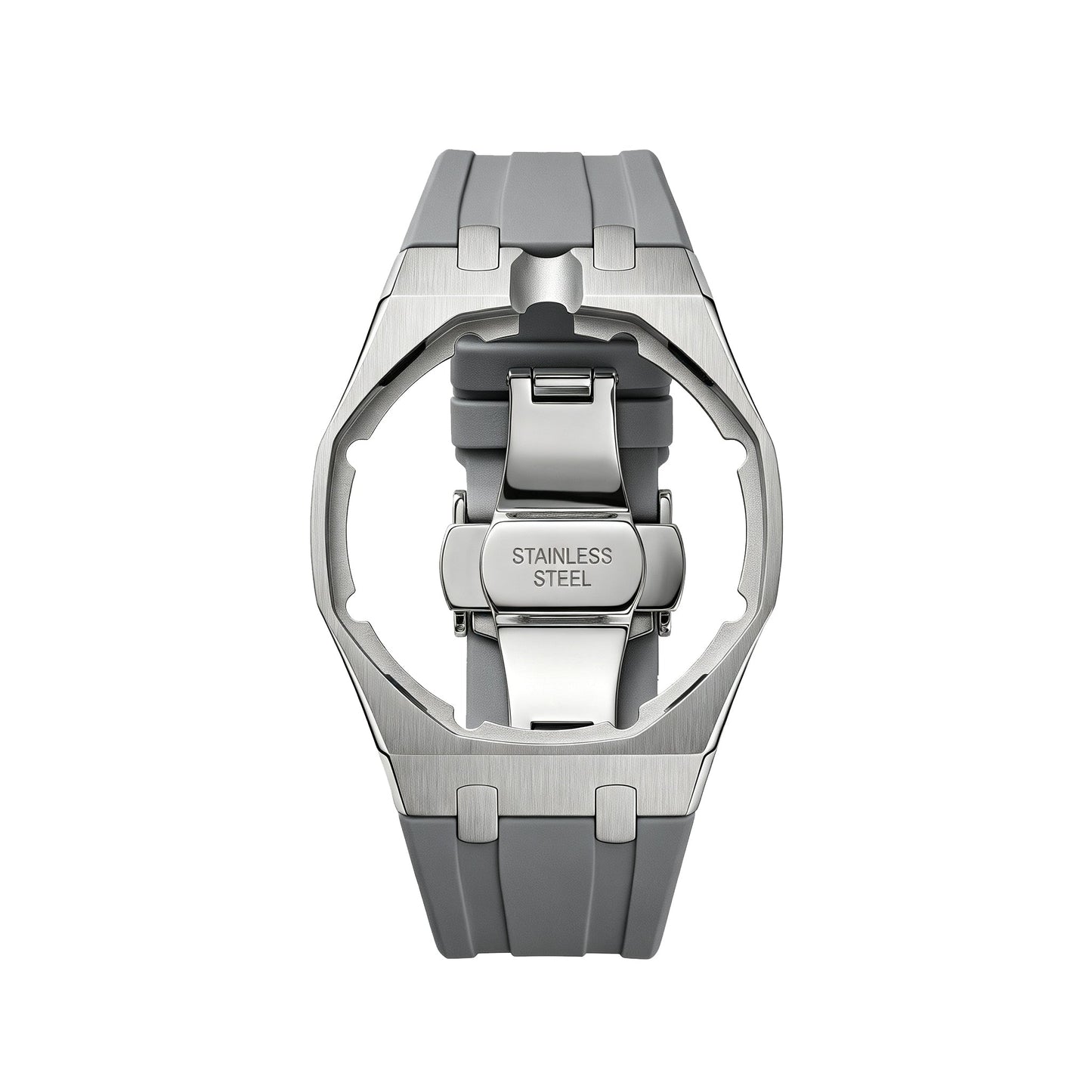 [KELA]Royal Oak Pop Exclusive Steel Case & Silicone Strap With Cradle