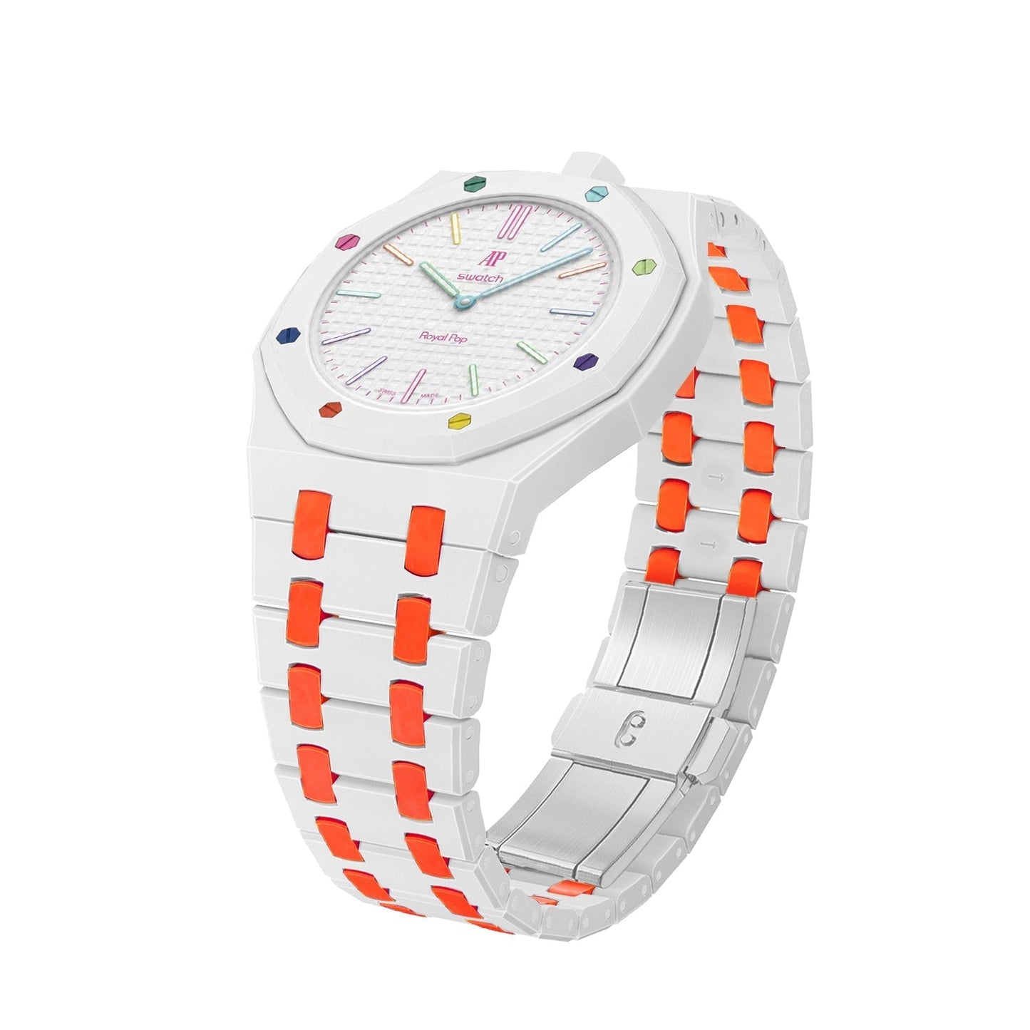 [KELA]Royal Oak Pop Exclusive Bioceramic Case & Bioceramic Strap Mix Color