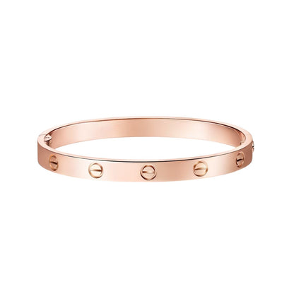 [KELA]CLASSIC 6.1MM LOVE SINGLE-SCREW CLOSURE BANGLE