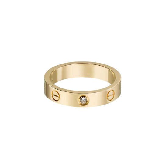 [KELA]LOVE 4MM 1 DIAMOND RING