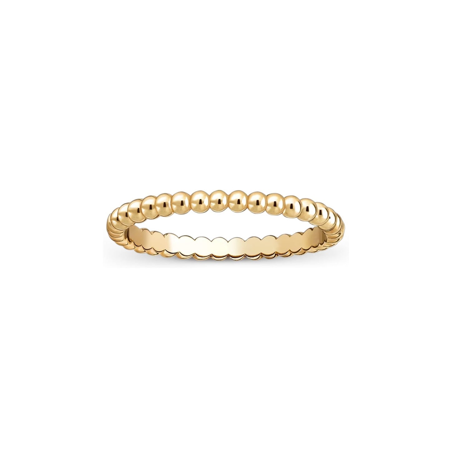 [KELA]SIGNATURE PERLÉE BEADED BAND RING