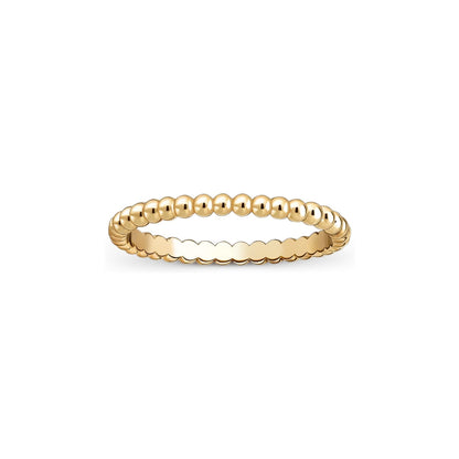 [KELA]SIGNATURE PERLÉE BEADED BAND RING