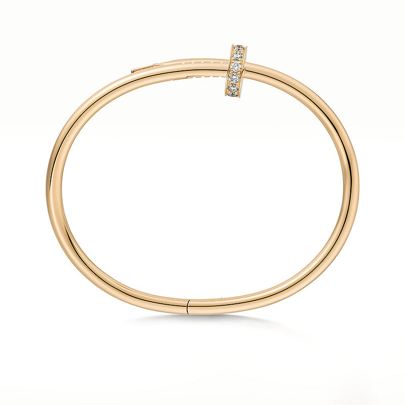 [KELA]JUSTE UN CLOU 3.5MM CLASSIC DIAMOND BANGLE