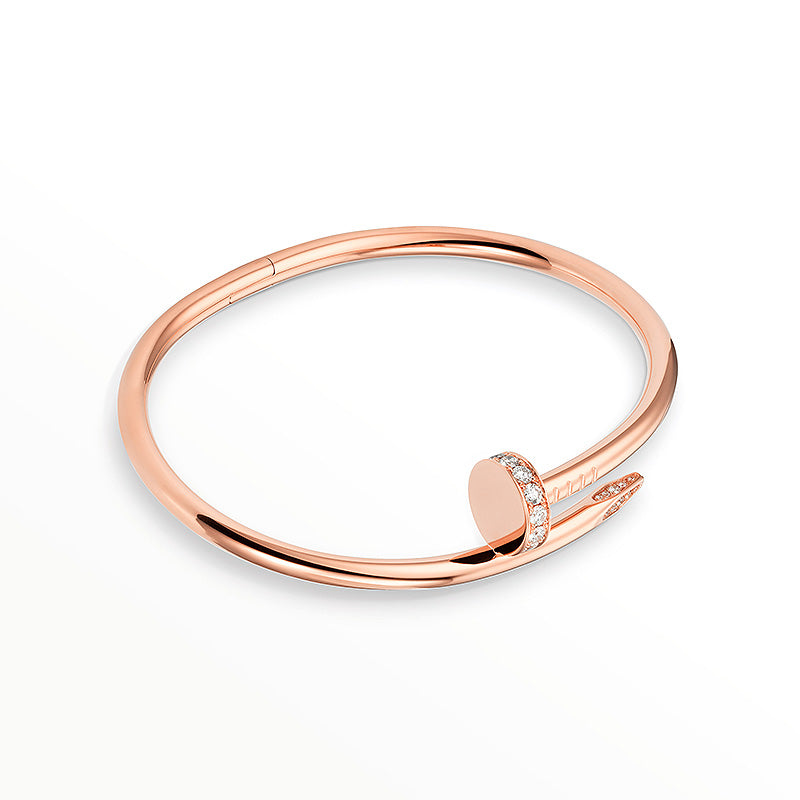 [KELA]JUSTE UN CLOU 3.5MM CLASSIC DIAMOND BANGLE