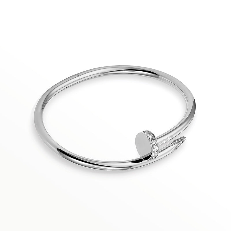 [KELA]JUSTE UN CLOU 3.5MM CLASSIC DIAMOND BANGLE