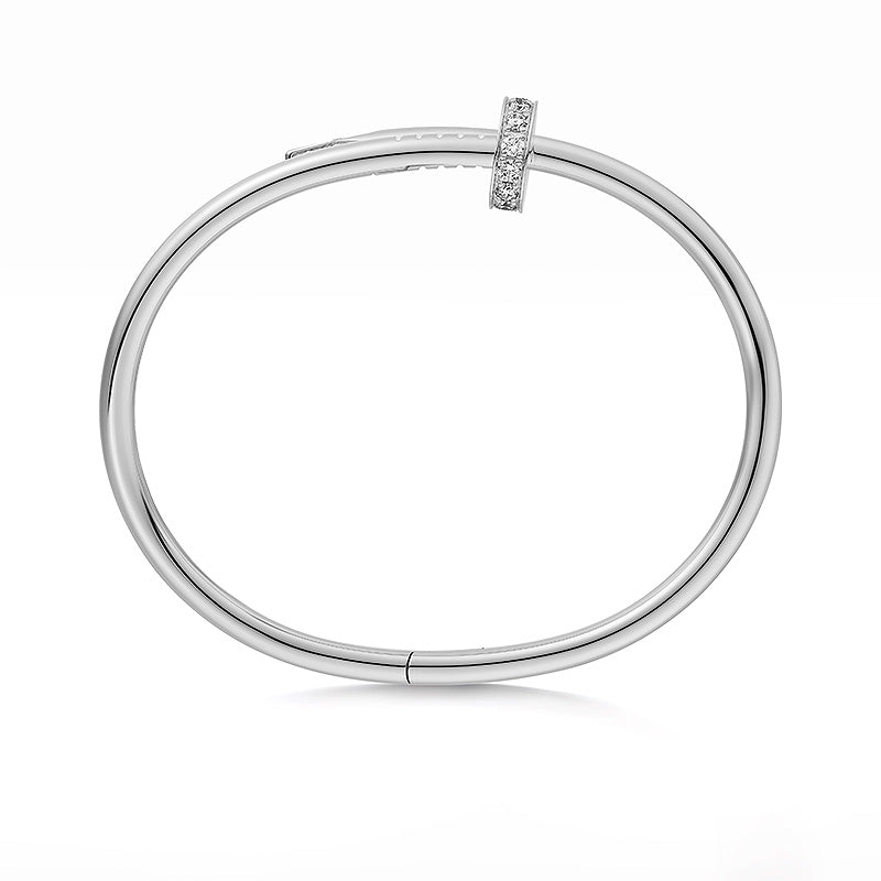 [KELA]JUSTE UN CLOU 3.5MM CLASSIC DIAMOND BANGLE