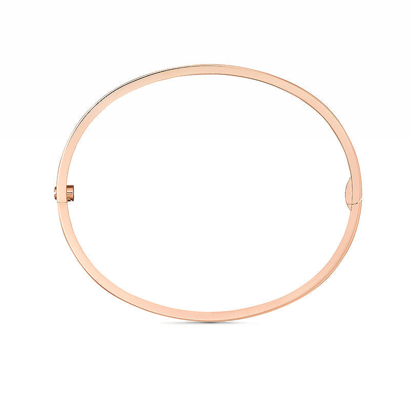 [KELA]LOVE 3.65MM SMALL MODEL BANGLE - 10-DIAMOND