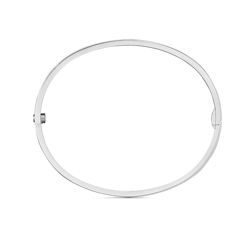 [KELA]LOVE 3.65MM SMALL MODEL BANGLE - 10-DIAMOND