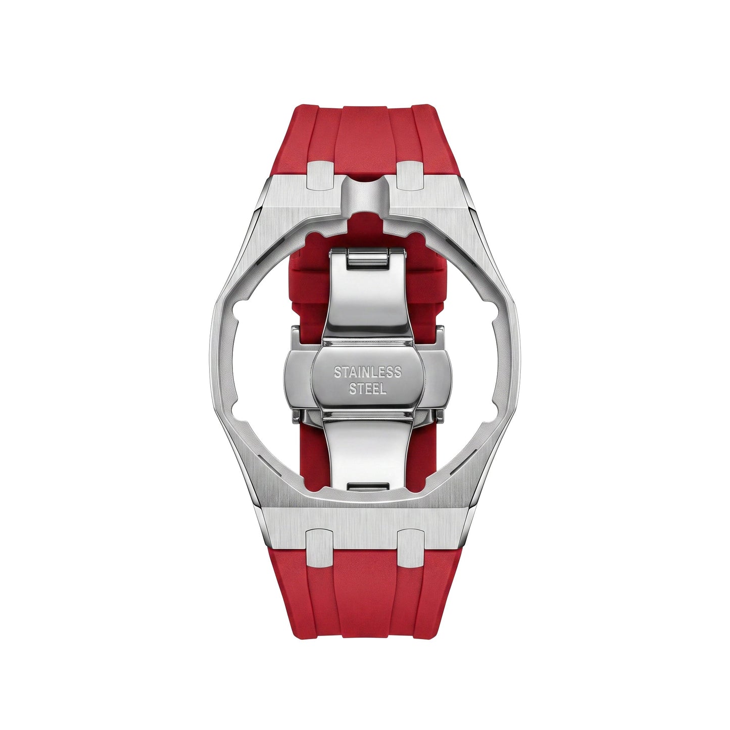 [KELA]Royal Oak Pop Exclusive Steel Case & Silicone Strap With Cradle