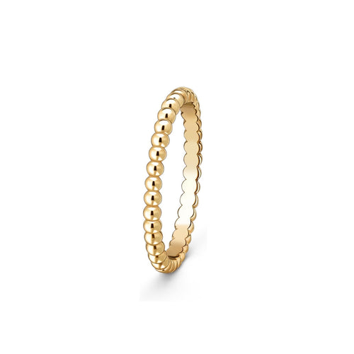[KELA]SIGNATURE PERLÉE BEADED BAND RING