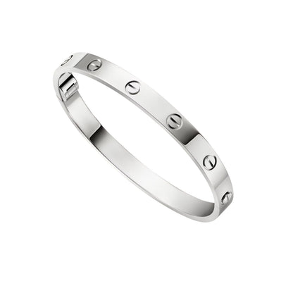 [KELA]CLASSIC 6.1MM LOVE SINGLE-SCREW CLOSURE BANGLE