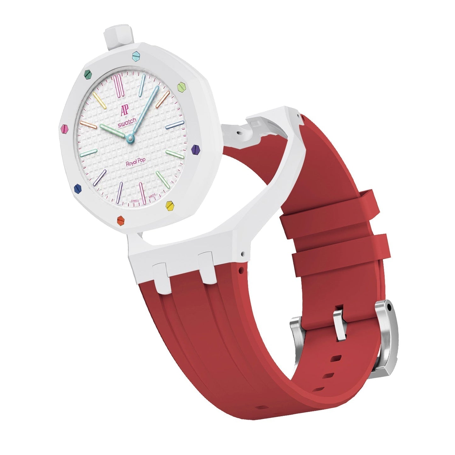 [KELA]Royal Oak Pop Exclusive Bioceramic Case & Silicone Strap Mix Color