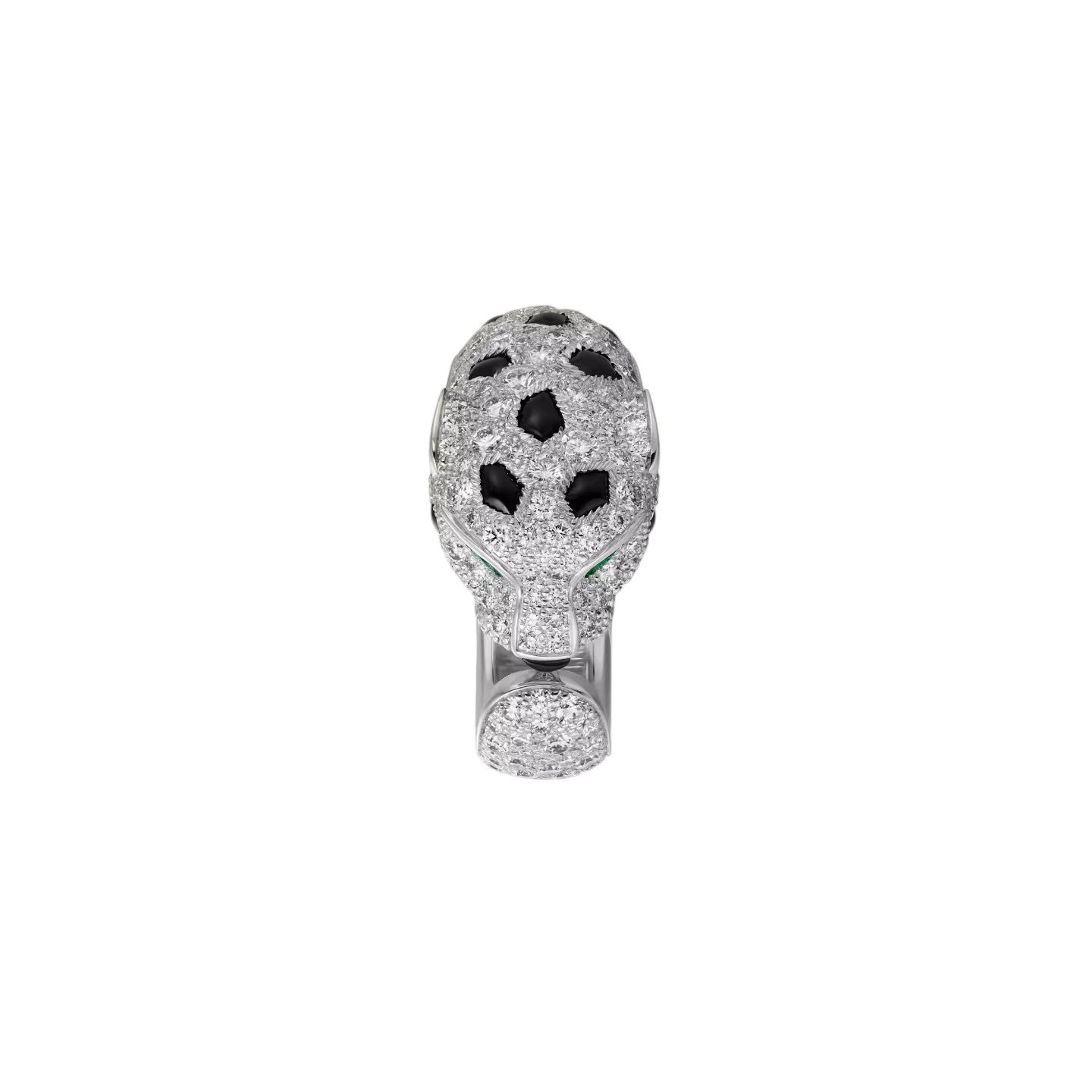 [KELA]PANTHÈRE DE DIAMOND HALF-PAVÉ MEDIUM RING