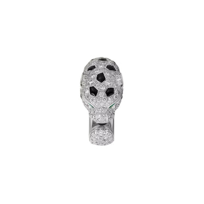 [KELA]PANTHÈRE DE DIAMOND HALF-PAVÉ MEDIUM RING
